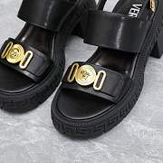 kitlife V-ersace women sandals black  - 3