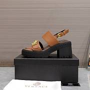 kitlife V-ersace women sandals brown - 6
