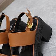 kitlife V-ersace women sandals brown - 3