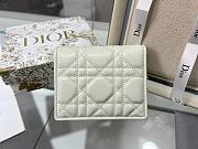 kitlife dior wallet white - 11x9cm - 1