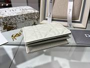 kitlife dior wallet white - 11x9cm - 2