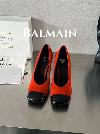 kitlife Balmain hight heels red&black