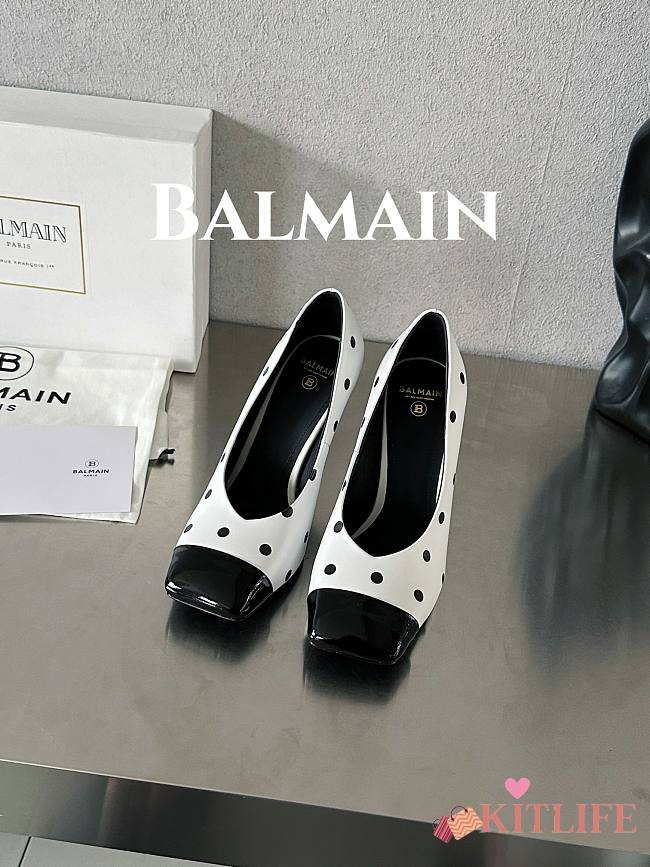 kitlife Balmain hight heels white - 1