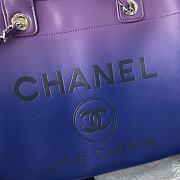 kitlife Chanel shopping bag ombre violet - 34cm - 2