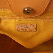 kitlife Chanel shopping bag ombre Orange - 34cm  - 3
