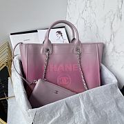 kitlife Chanel shopping bag ombre Pink - 34cm  - 1