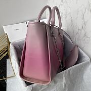 kitlife Chanel shopping bag ombre Pink - 34cm  - 6