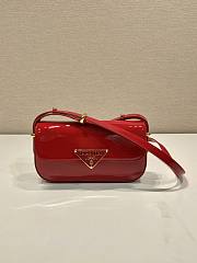 kitlife Prada shoulder bag red Patent leather - 10.5x20.5x4 cm - 1