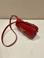 kitlife Prada shoulder bag red Patent leather - 10.5x20.5x4 cm - 6