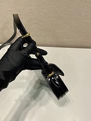 kitlife Prada shoulder bag Black Patent leather - 10.5x20.5x4 cm - 5