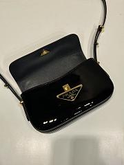 kitlife Prada shoulder bag Black Patent leather - 10.5x20.5x4 cm - 4