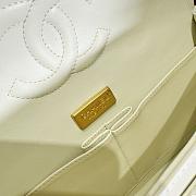 Kitlife Chanel 24c white bag - 15.5x25.5x6.5cm - 6