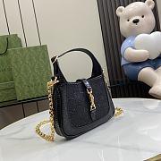 Kitlife Gucci Jackie 1961 black bag - 13x19x3 cm - 3