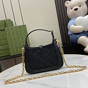 Kitlife Gucci Jackie 1961 black bag - 13x19x3 cm - 5