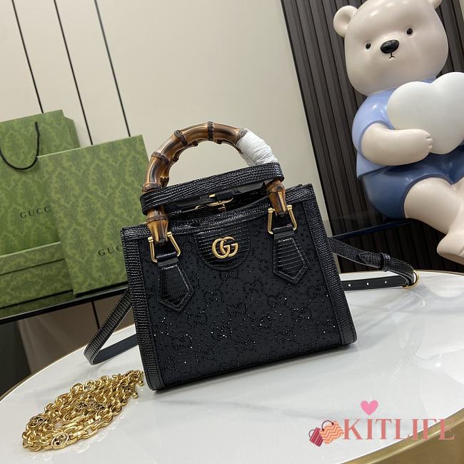 kitlife Gucci Diana Cosmogonie black bag - 16x20x10 cm - 1