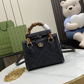 kitlife Gucci Diana Cosmogonie black bag - 16x20x10 cm