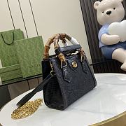 kitlife Gucci Diana Cosmogonie black bag - 16x20x10 cm - 6