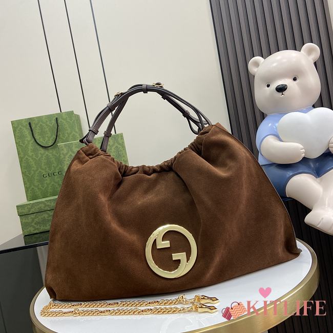 kitlife Gucci Blondie brown bag - 52x35x9 cm - 1