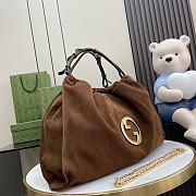 kitlife Gucci Blondie brown bag - 52x35x9 cm - 6