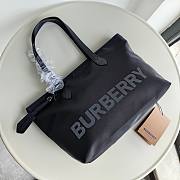 Kitlife burberry tote bag black - 30x24x11 cm - 5