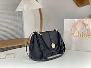 Kitlife CHLOE Penelope leather top-handle bag black - 35x24x13 cm - 2