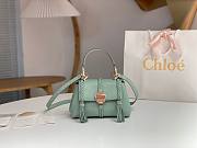 Kitlife CHLOE Penelope leather top-handle bag Mint - 22x14x9cm - 1