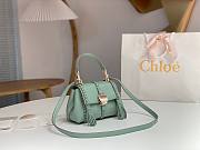 Kitlife CHLOE Penelope leather top-handle bag Mint - 22x14x9cm - 6