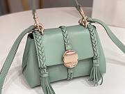 Kitlife CHLOE Penelope leather top-handle bag Mint - 22x14x9cm - 5