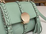 Kitlife CHLOE Penelope leather top-handle bag Mint - 22x14x9cm - 4