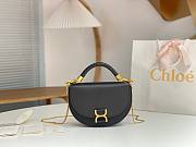 kitlife Chloé Marcie Chain Flap Hobo Bag black - 22.5x15.5x7 cm - 1