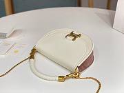 kitlife Chloé Marcie Chain Flap Hobo Bag White - 22.5x15.5x7 cm - 4
