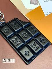 kitlife Louis Vuitton Chocolate Bar bag Charm & Key Ring black  - 6