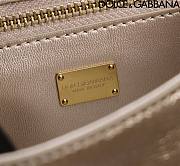 kitlife Dolce & Gabban Top-handle Bag Gold light - 13.5x17.5x6.5cm - 2