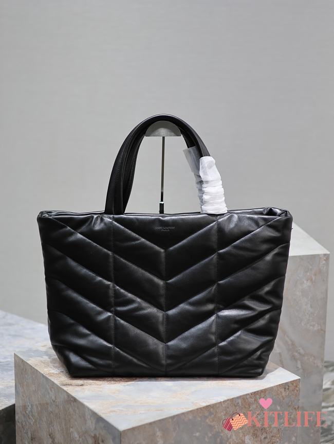 kitlife SAINT LAURENT Puffer Tote Bag black - 57x36x17 cm - 1