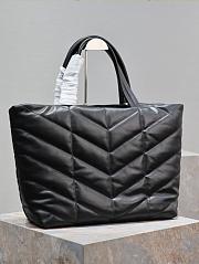 kitlife SAINT LAURENT Puffer Tote Bag black - 57x36x17 cm - 6