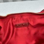 kitlife Miu Miu Wander hobo bag red - 20x6x17 cm - 4