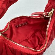 kitlife Miu Miu Wander hobo bag red - 20x6x17 cm - 6