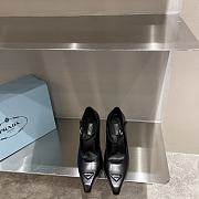 Kitlife Prada Mary Jane Brushed leather pumps black - 95mm - 6
