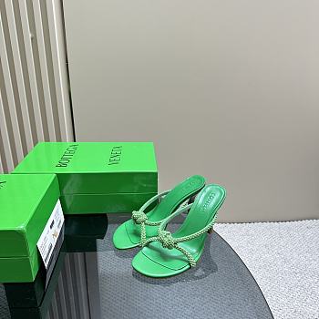 kitlife bottega veneta sandals green