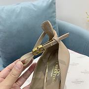 kitlife Valentino Garavani Tan-go Patent Leather High Heel Pump Nude 100mm - 3