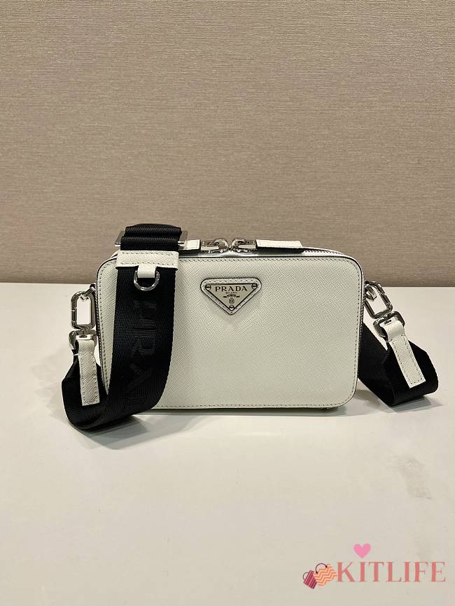 Kitlife Prada Brique Bag White - 19x11.5x3.5 cm - 1