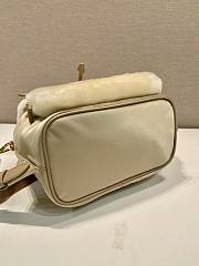kitlife Prada Re-Nylon and Shearling Backpack - 20.5x25x11.5 cm - 3