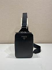 kitlife Prada Men Brique Saffiano leather bag - 14x20x5 cm - 1