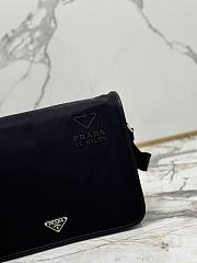 kitlife PRADA Re-Nylon Saffiano Leather Shoulder Bag - 33x24x8 cm - 3