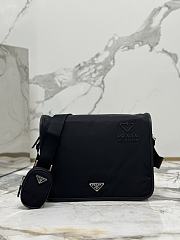 kitlife PRADA Re-Nylon Saffiano Leather Shoulder Bag - 33x24x8 cm - 4
