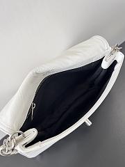 kitlife Balenciaga BB Soft Flap Bag Leather White - 25.3x24.8x3 cm - 6