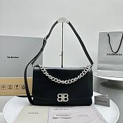 kitlife Balenciaga BB Soft Flap Bag Leather black - 35x24 cm - 1