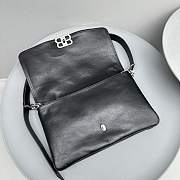 kitlife Balenciaga BB Soft Flap Bag Leather black - 35x24 cm - 2