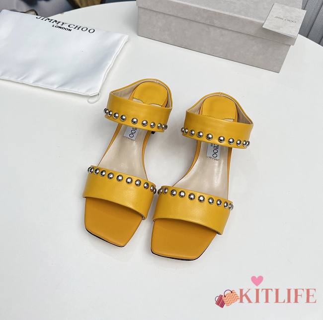 kitlife JIMMY CHOO sandals yellow - 1