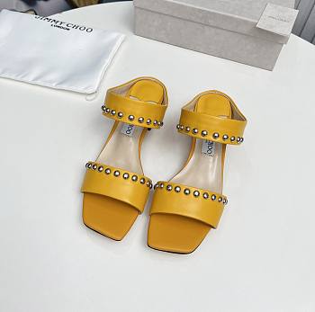 kitlife JIMMY CHOO sandals yellow